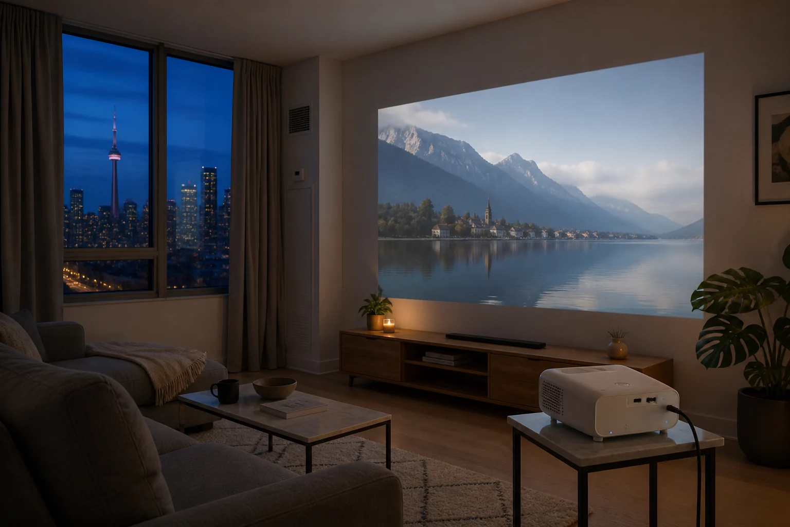 Toronto Condo Projector Setup: Room Size, Screen and Daylight Guide